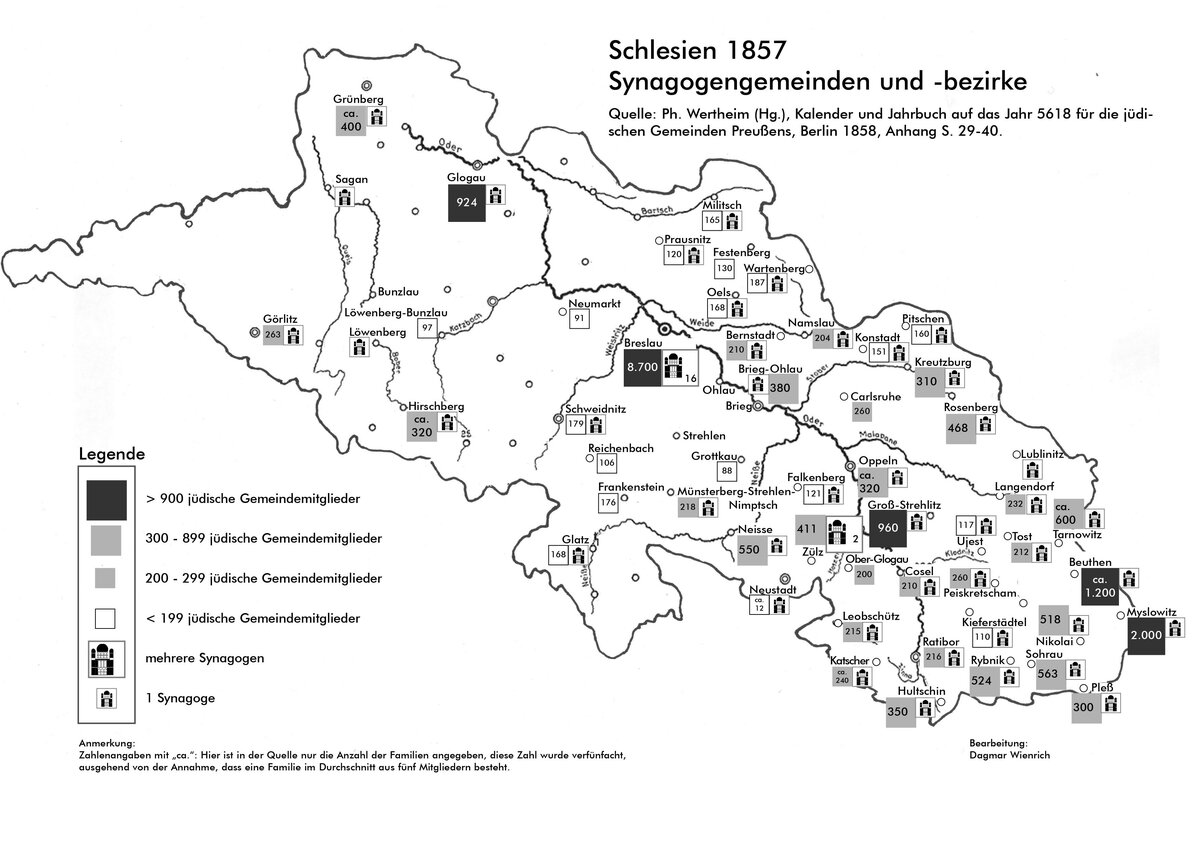 Schlesien-Karte